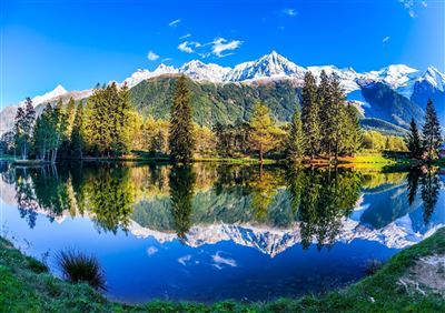 Italien Aosta Tal Mont Blanc